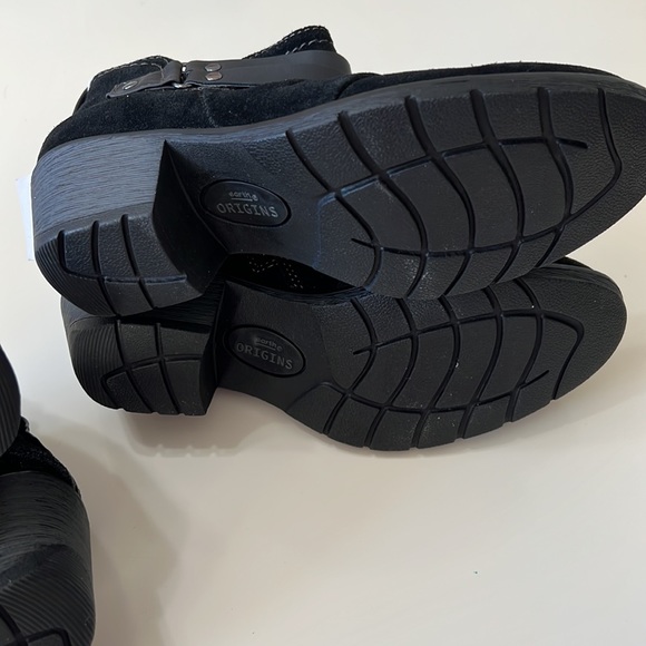 New! Earth Origins Oakland Odel Suede Zipper Ankle Boot black - Picture 12 of 13